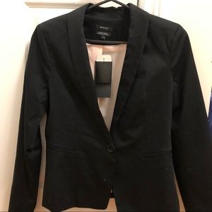RW&CO Stretch Lining Doublure Extensible Black Blazer - size 8